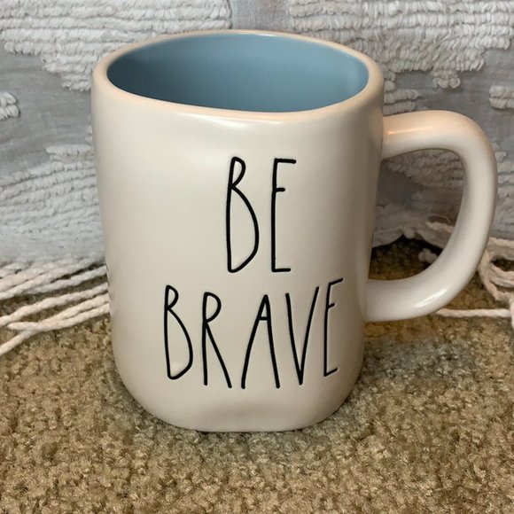 Rae Dunn Be Brave Mug - Picture 1 of 2